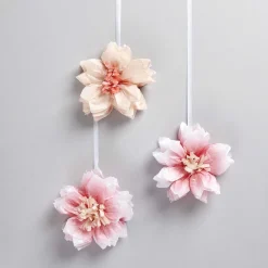 Rico Design Kwiaty Wiśni z bibuły - - różowe, 11 cm, 3 szt.