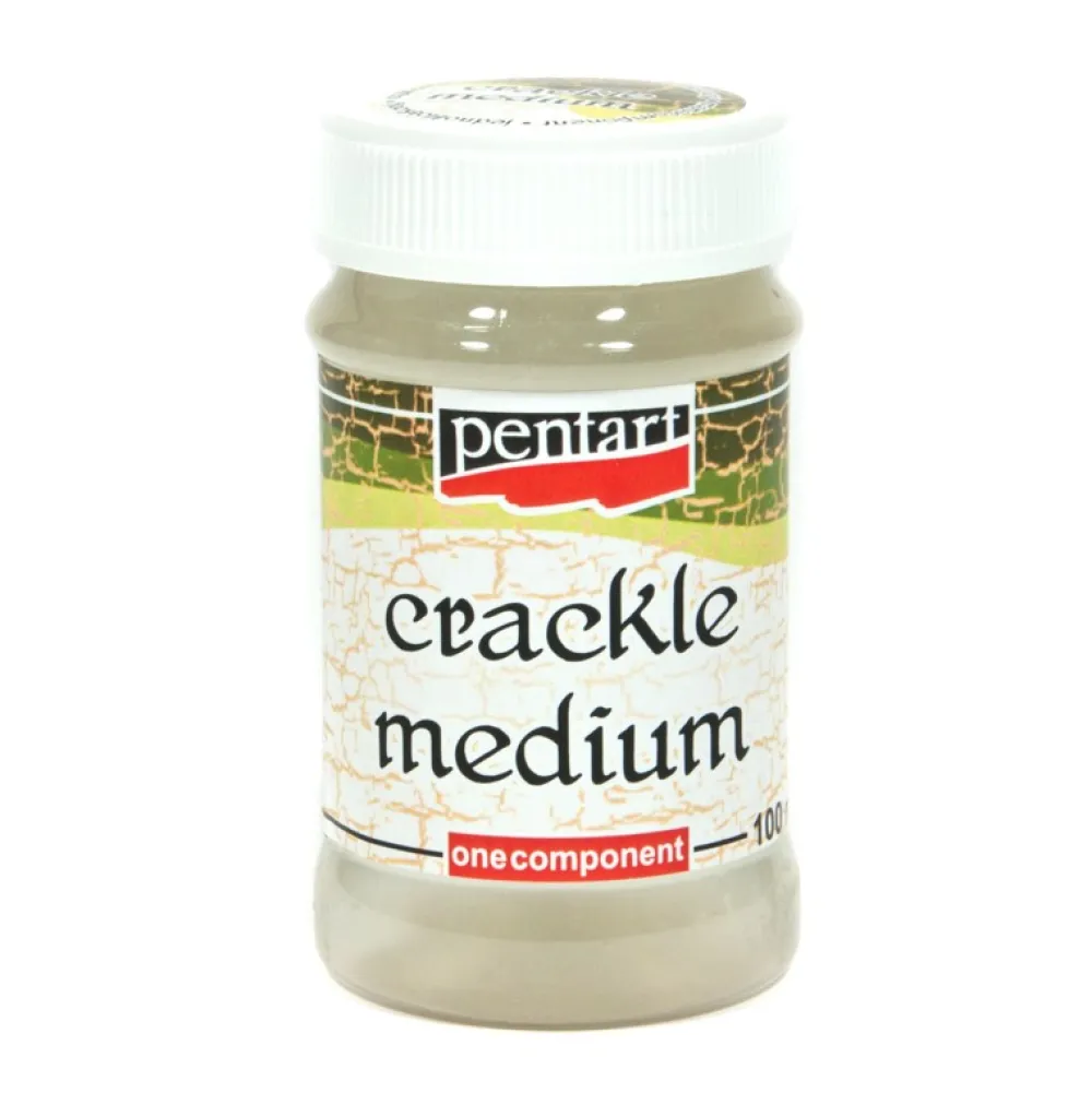 Pentart Lakier do spękań Crackle Medium - - jednoskładnikowy, 100 ml