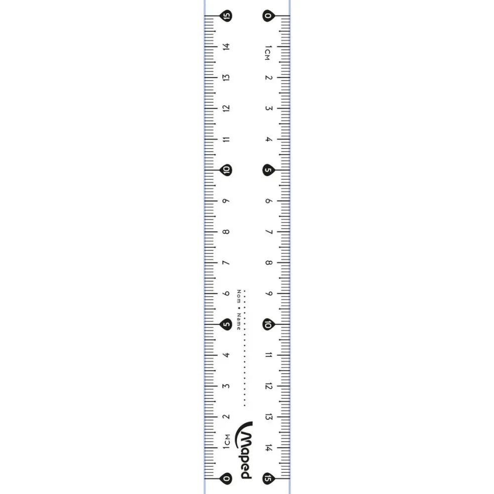 Maped Linijka Classic - - 15 cm > Dzieci Przybory Kreślarskie|Przybory Geometryczne