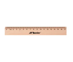 Leniar Linijka drewniana - - 17 cm > Dzieci Przybory Kreślarskie|Przybory Geometryczne