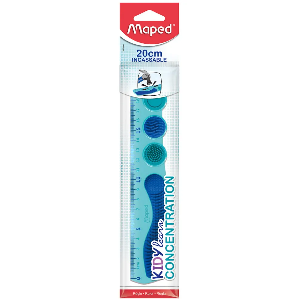 Dzieci Maped Linijka Kidy Learn Concentration - - 20 cm