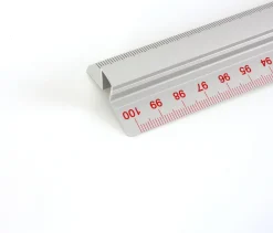 Leniar Linijka metalowa z uchwytem - - 100 cm