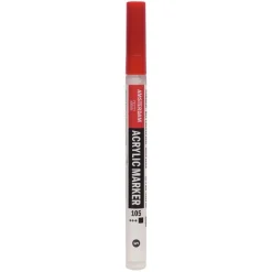 Amsterdam Marker akrylowy - - 105, Titanium White, 2 mm