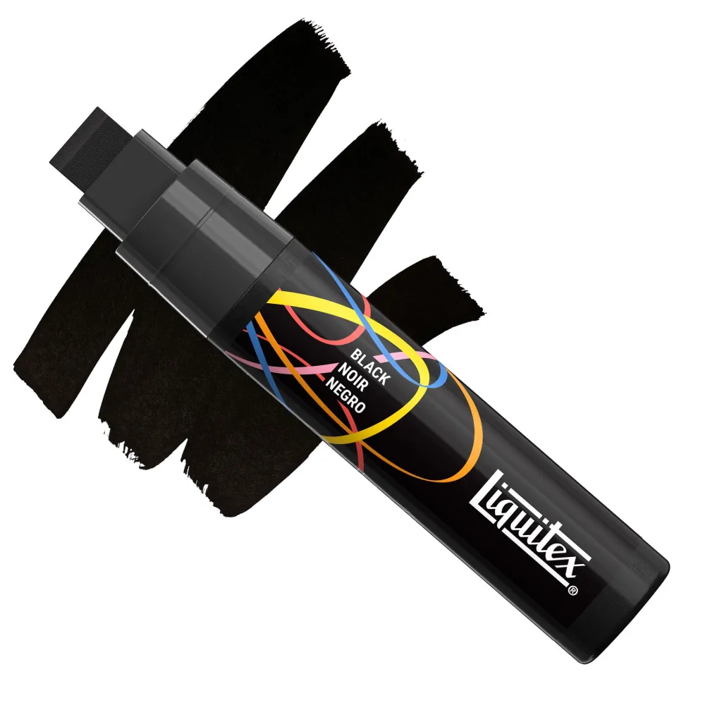 Liquitex Marker akrylowy - - Black 15 mm > Markery, Brushpeny I Pisaki