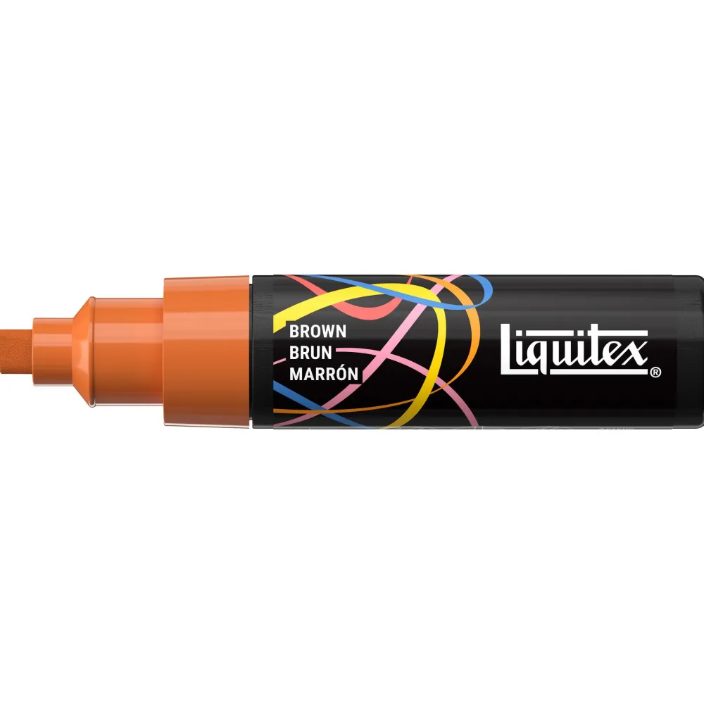 Liquitex Marker akrylowy - - Brown 8 mm > Markery, Brushpeny I Pisaki