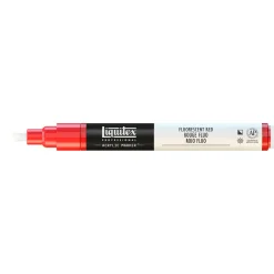 Liquitex Marker akrylowy - - fluorescent red 2 mm