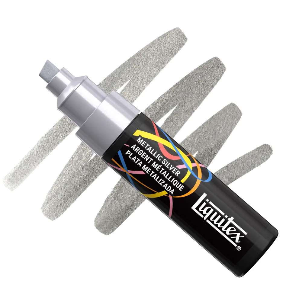 Liquitex Marker akrylowy - - Metallic Silver 8 mm