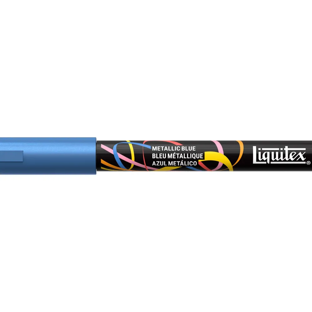Liquitex Marker akrylowy - - Metallic Blue 2 mm > Markery, Brushpeny I Pisaki
