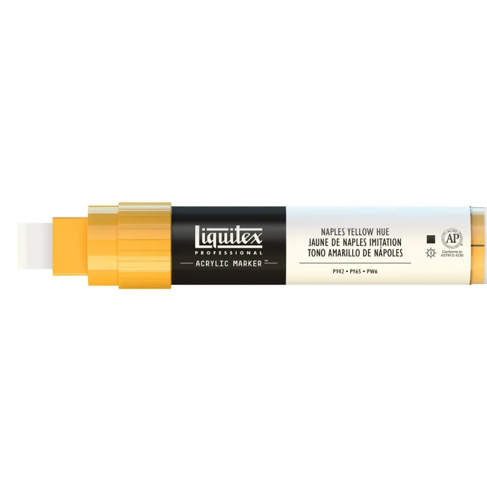 Liquitex Marker akrylowy - - naples yellow hue 15 mm > Markery, Brushpeny I Pisaki