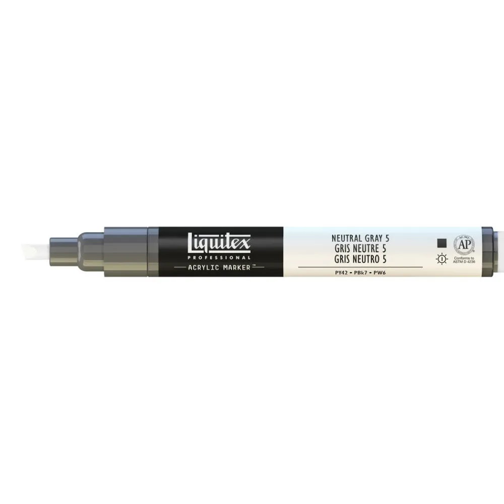 Liquitex Marker akrylowy - - neutral gray 5 2 mm > Markery, Brushpeny I Pisaki