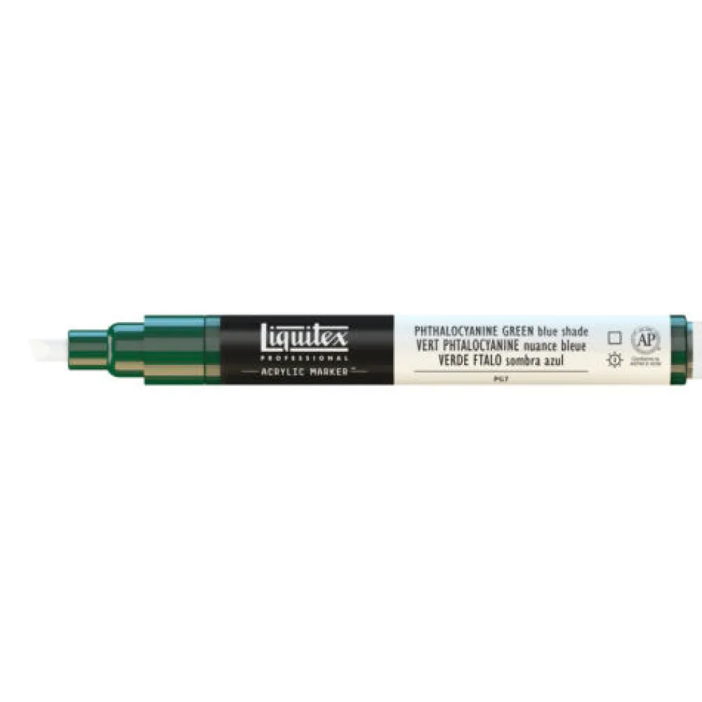 Liquitex Marker akrylowy - - phthalocyanine green blue, 2 mm