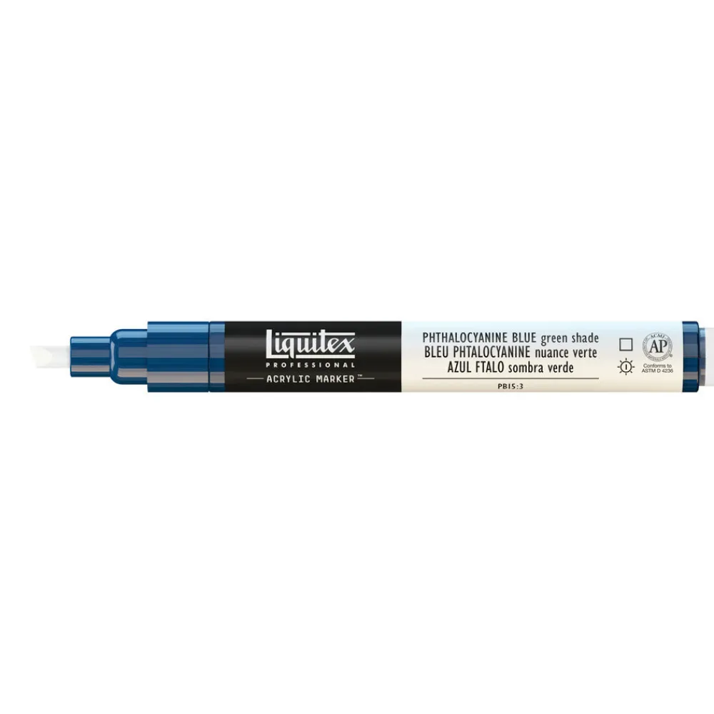 Liquitex Marker akrylowy - - prussian blue hue 2 mm > Markery, Brushpeny I Pisaki