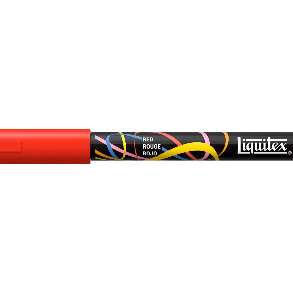 Liquitex Marker akrylowy - - Red 2 mm > Markery, Brushpeny I Pisaki