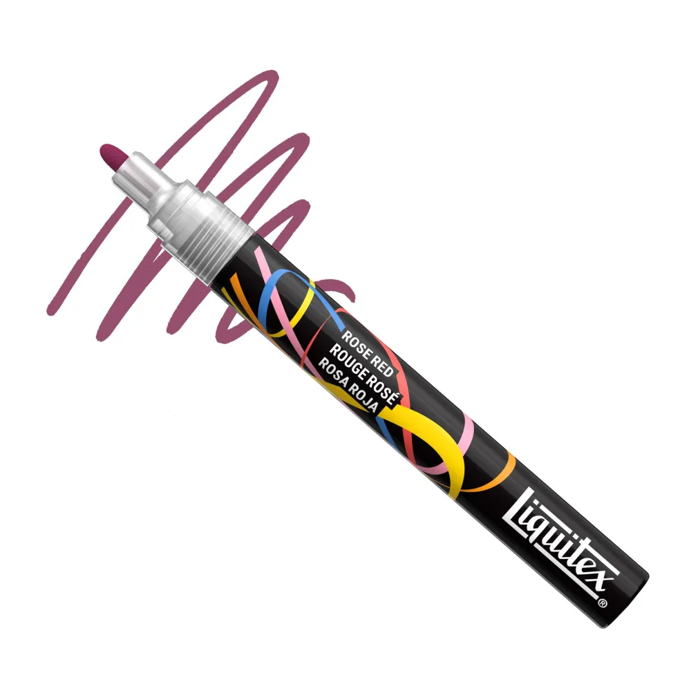Liquitex Marker akrylowy - - Rose Red 2 mm > Markery, Brushpeny I Pisaki