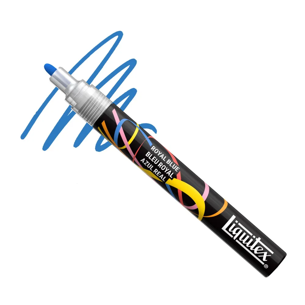 Liquitex Marker akrylowy - - Royal Blue 2 mm > Markery, Brushpeny I Pisaki