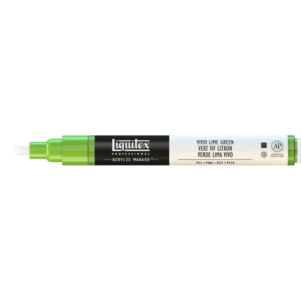 Liquitex Marker akrylowy - - vivid lime green 2 mm > Markery, Brushpeny I Pisaki
