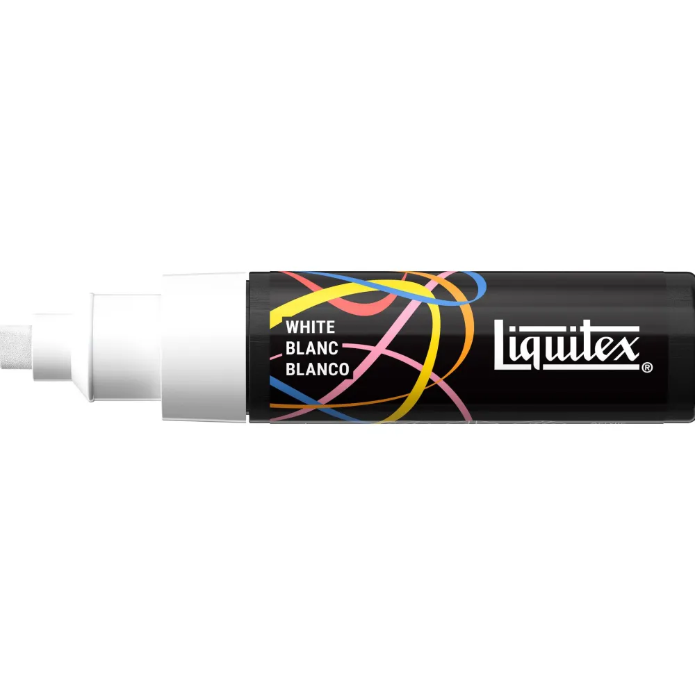 Liquitex Marker akrylowy - - White 8 mm > Markery, Brushpeny I Pisaki