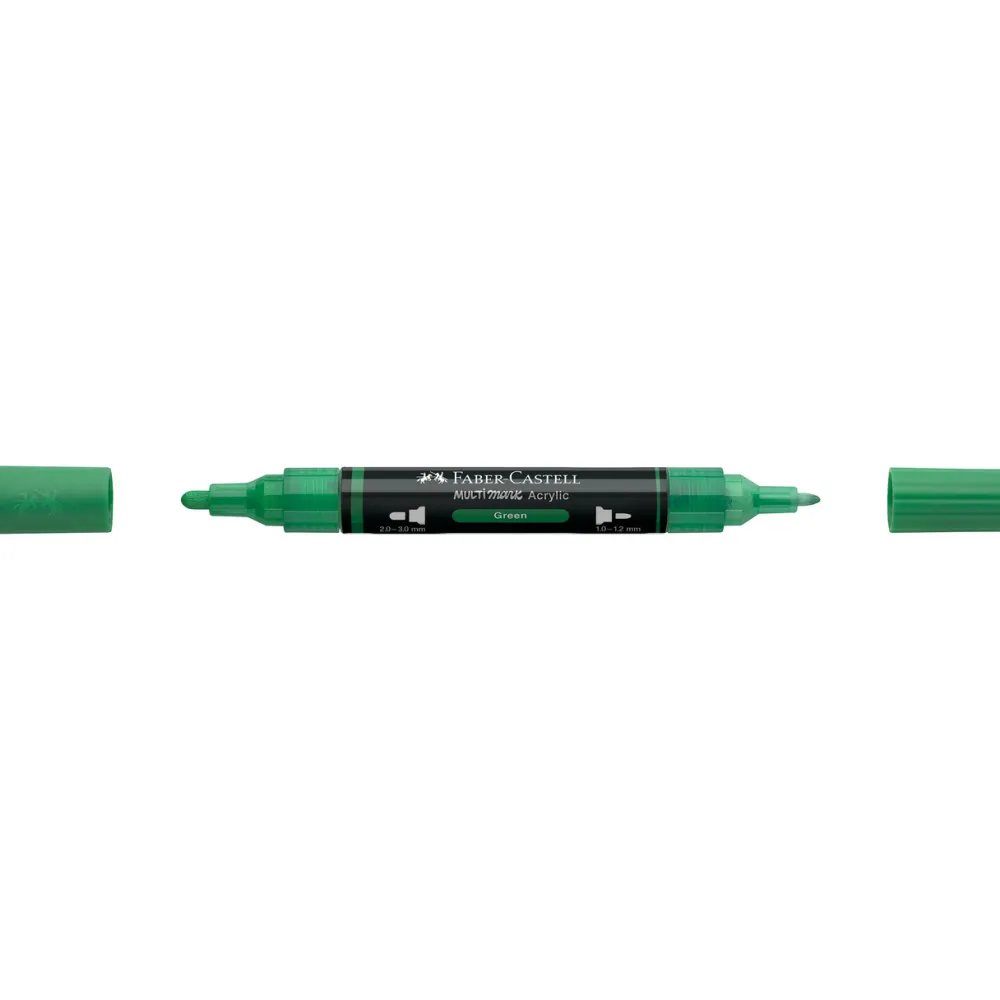 Faber-Castell Marker akrylowy Multimark - - 316 Green > Markery, Brushpeny I Pisaki