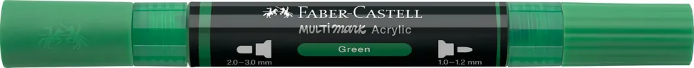 Faber-Castell Marker akrylowy Multimark - - 316 Green > Markery, Brushpeny I Pisaki