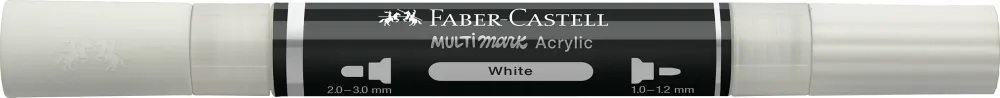 Faber-Castell Marker akrylowy Multimark - - 100 White