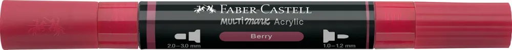 Faber-Castell Marker akrylowy Multimark - - 433 Berry