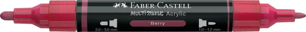 Faber-Castell Marker akrylowy Multimark - - 433 Berry