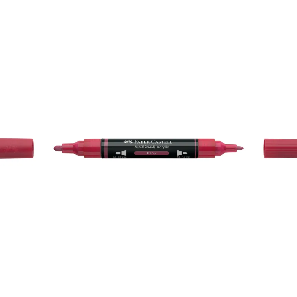 Faber-Castell Marker akrylowy Multimark - - 433 Berry