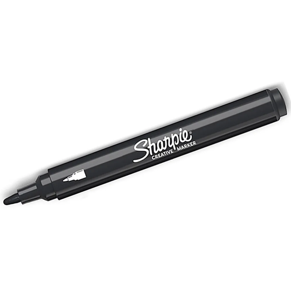 Sharpie Marker akrylowy - - Black, 2,5 mm > Markery, Brushpeny I Pisaki