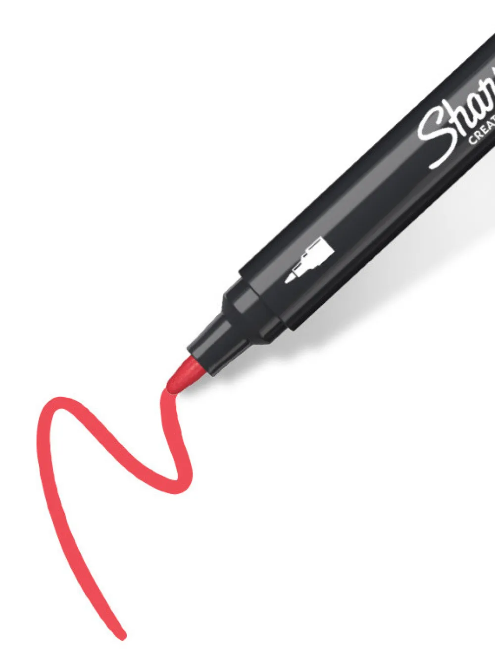 Sharpie Marker akrylowy - - Red, 2,5 mm