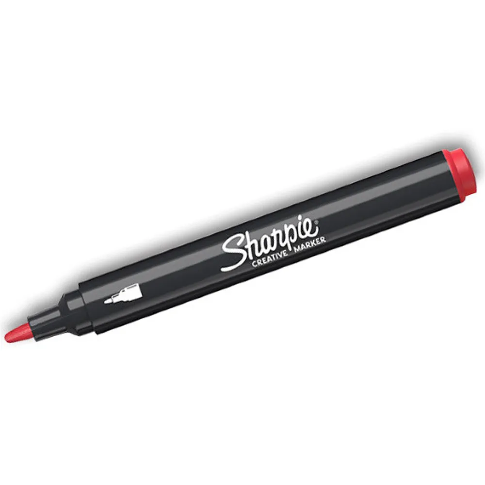 Sharpie Marker akrylowy - - Red, 2,5 mm