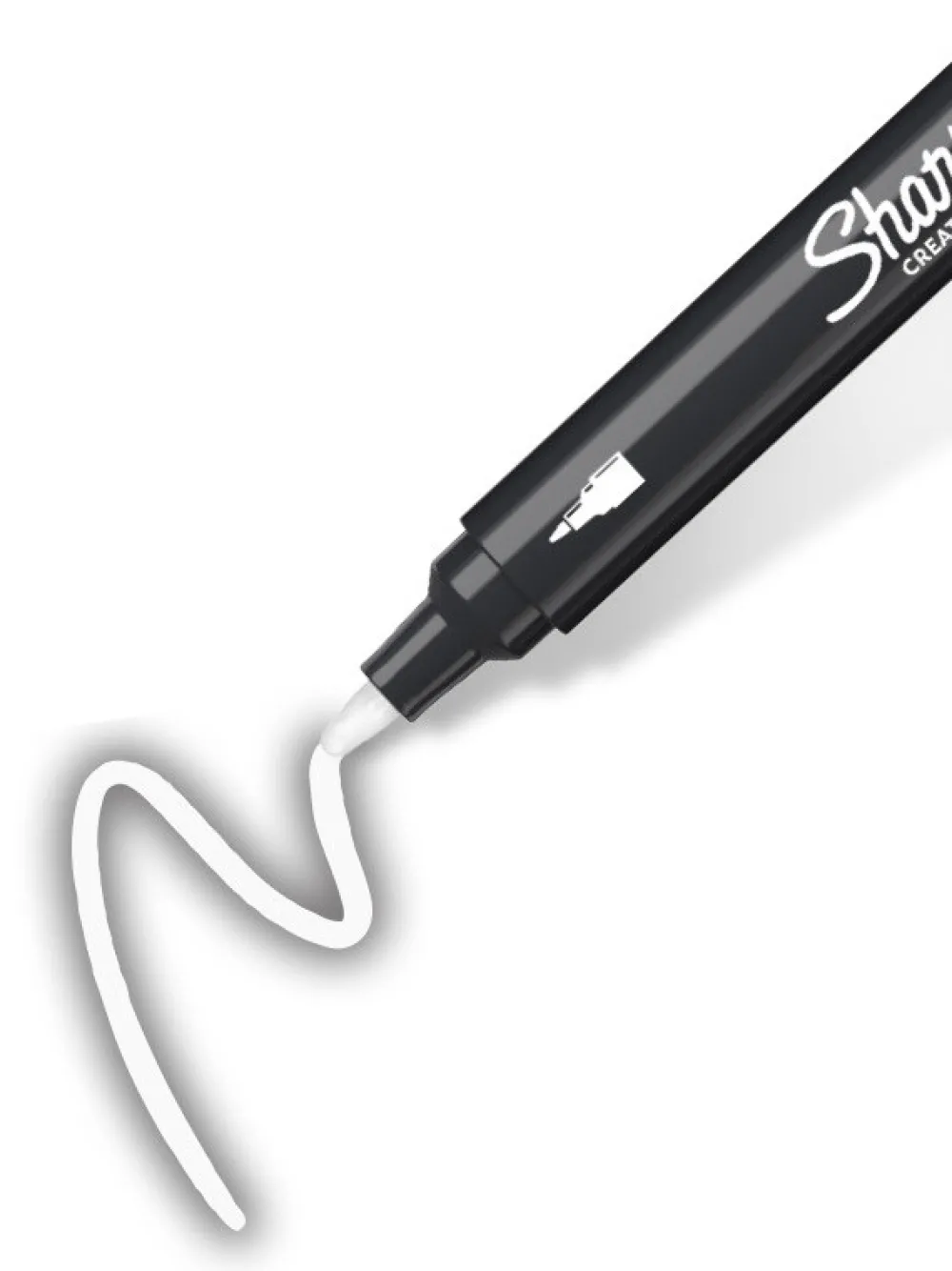 Sharpie Marker akrylowy - - White, 2,5 mm > Markery, Brushpeny I Pisaki