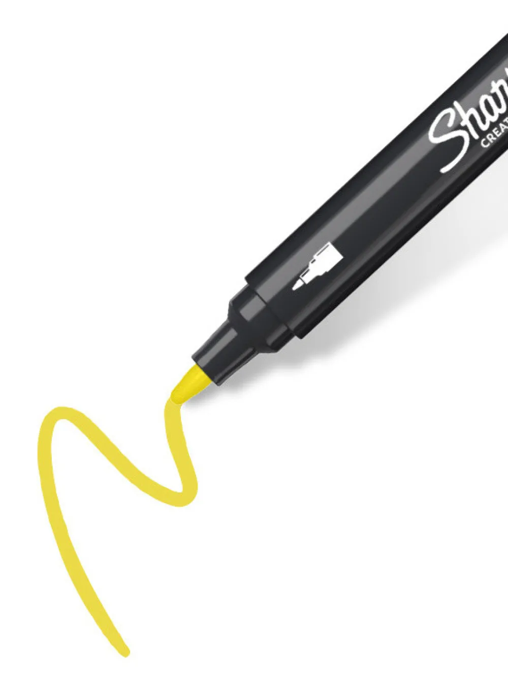 Sharpie Marker akrylowy - - Yellow, 2,5 mm > Markery, Brushpeny I Pisaki