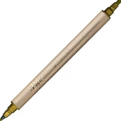 Kuretake Marker do kaligrafii ZIG Metallic Writer - - dwustronny, złoty