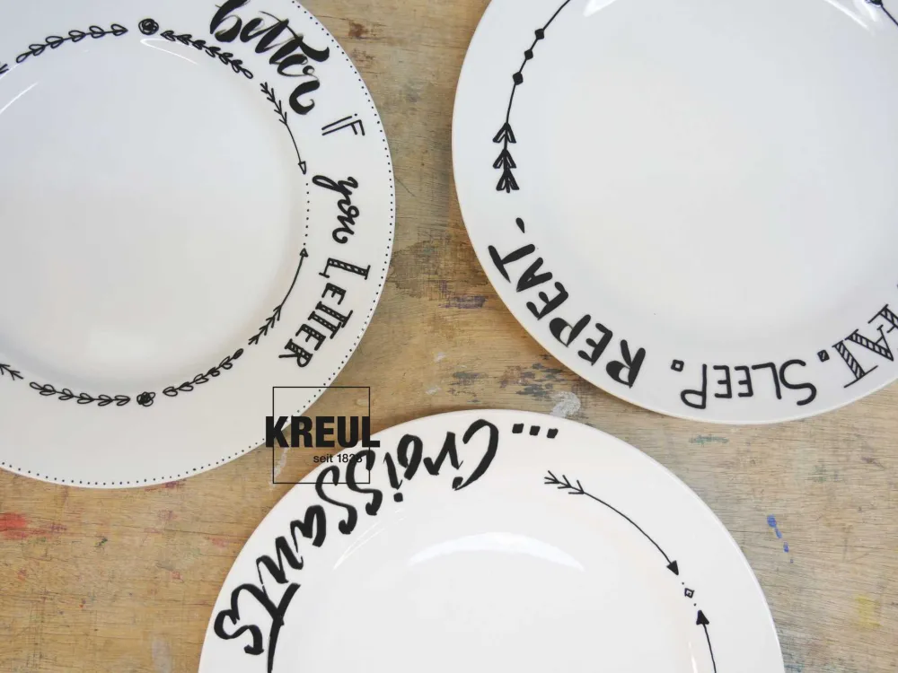 Kreul Marker do porcelany i szkła Classic - - czarny > Farby Do Szkła|Farby I Pisaki Do Ceramiki