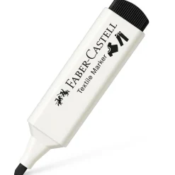 Faber-Castell Marker do tkanin - - czarny
