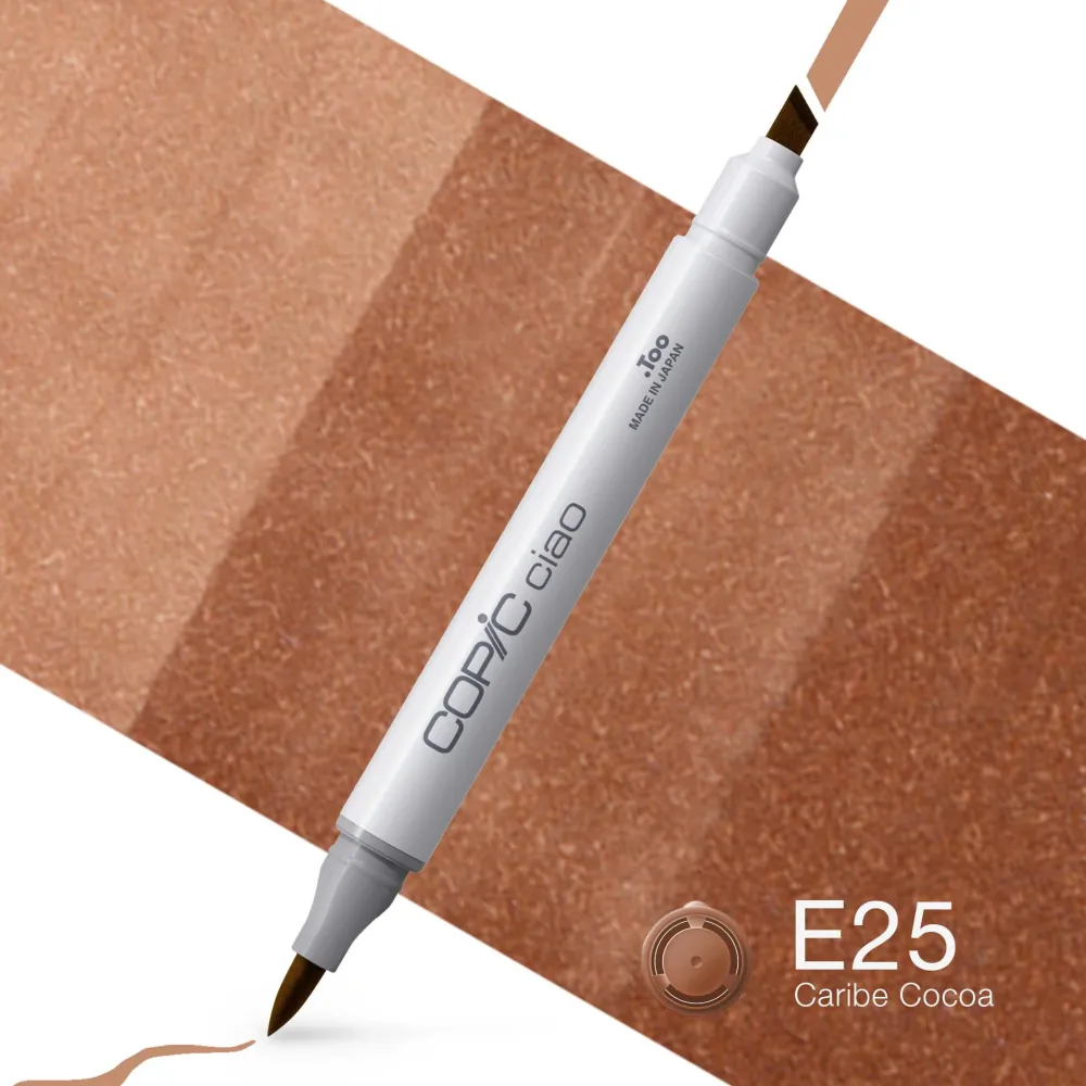 Copic Marker dwustronny Ciao - E25 Caribe Cocoa