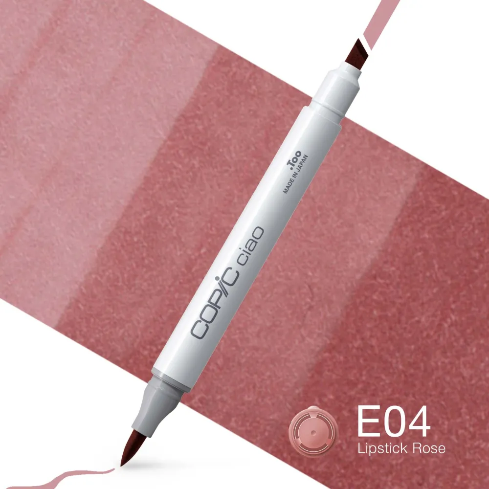 Copic Marker dwustronny Ciao - E04 Lipstick Rose