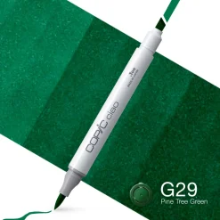 Copic Marker dwustronny Ciao - G29 Pine Tree Green