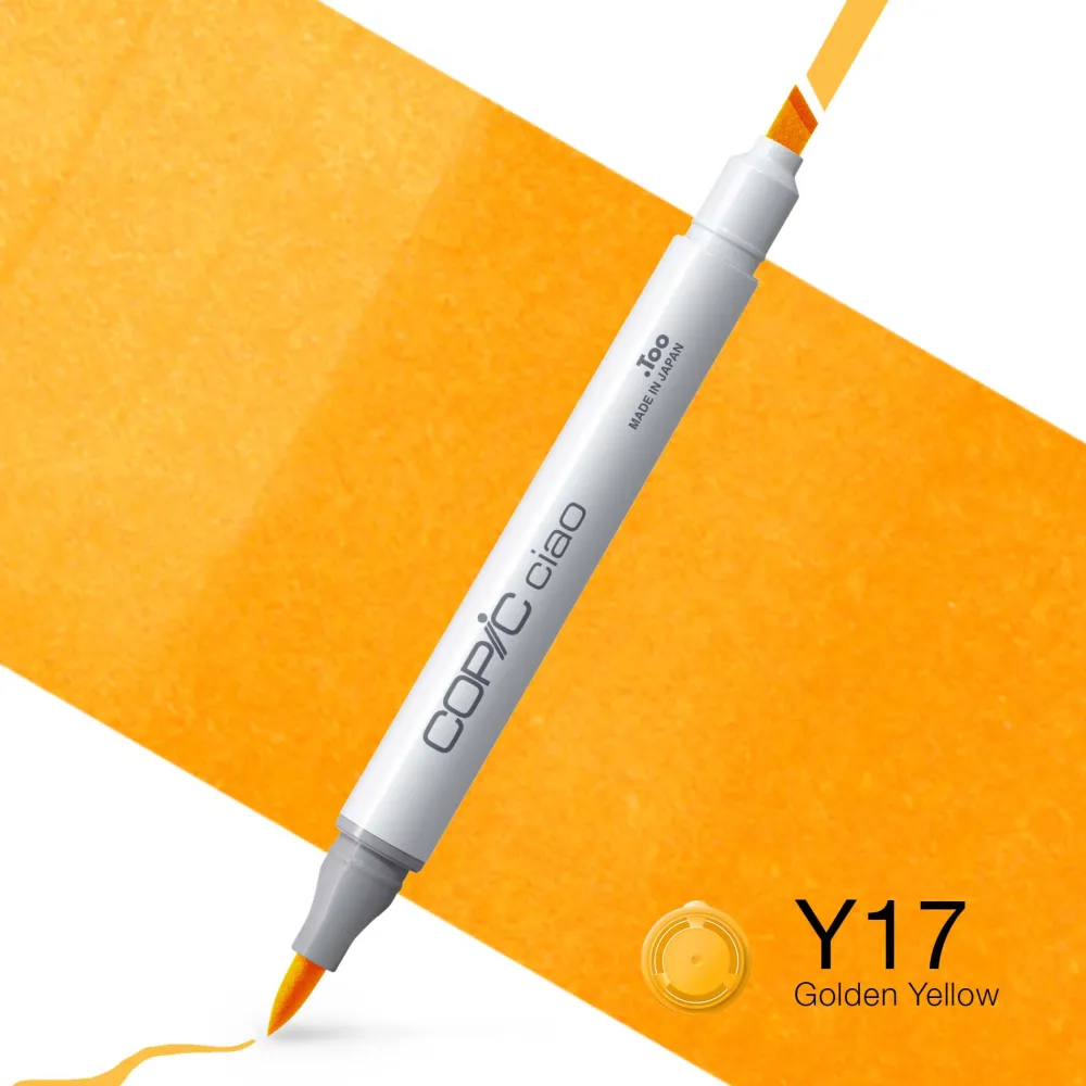 Copic Marker dwustronny Ciao - Y17 Golden Yellow