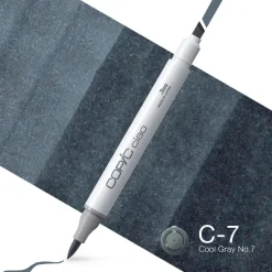Copic Marker dwustronny Ciao - C-7 Cool Gray No.7
