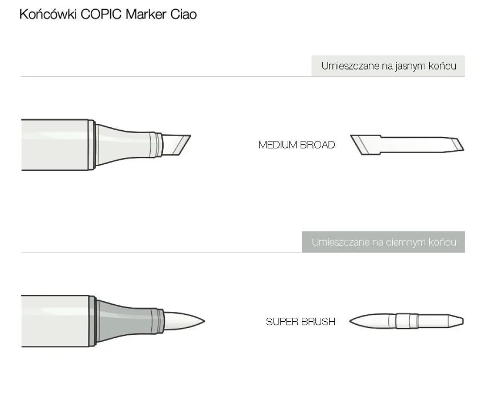 Copic Marker dwustronny Ciao - BV23 Grayish Lavender