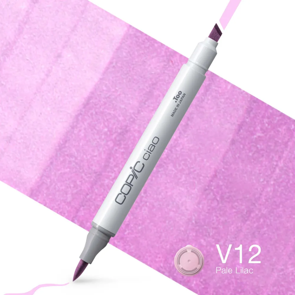 Copic Marker dwustronny Ciao - V12 Pale Lilac