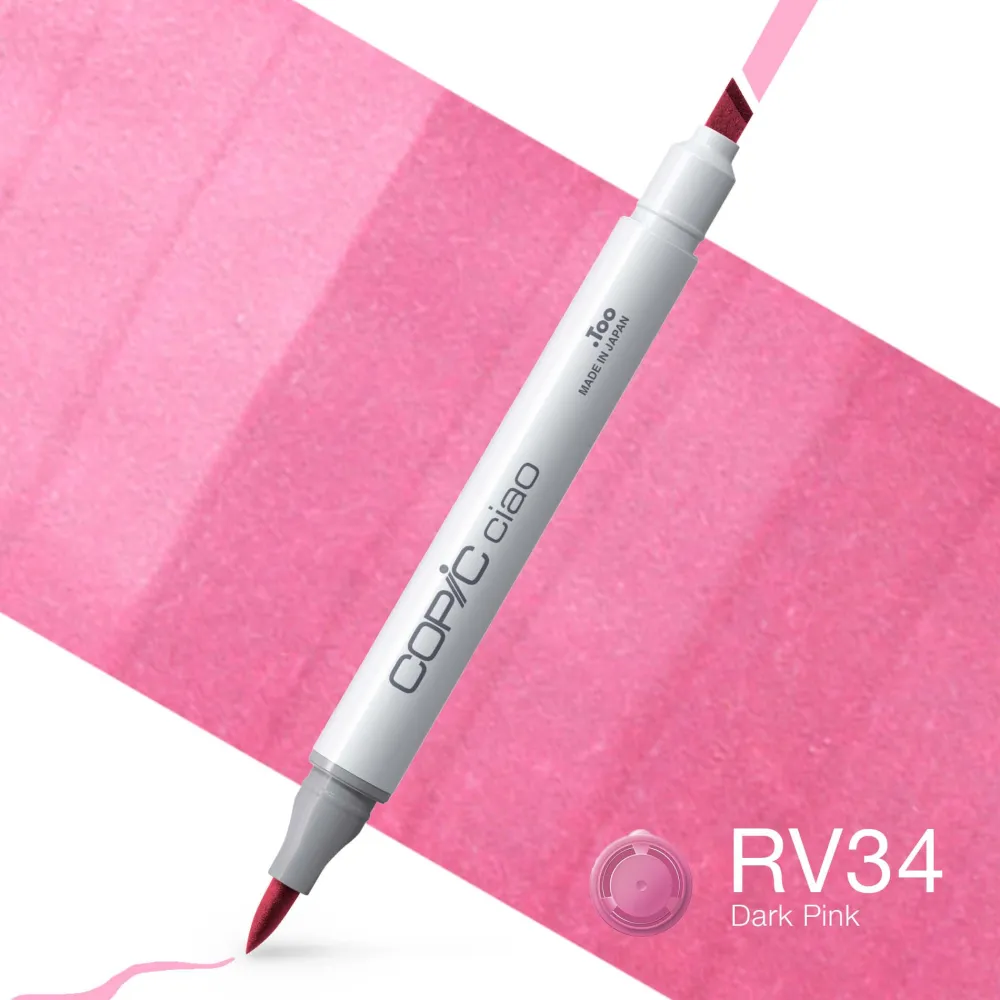 Copic Marker dwustronny Ciao - RV34 Dark Pink