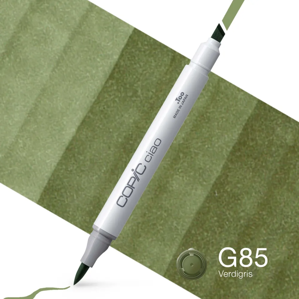 Copic Marker dwustronny Ciao - G85 Verdigris