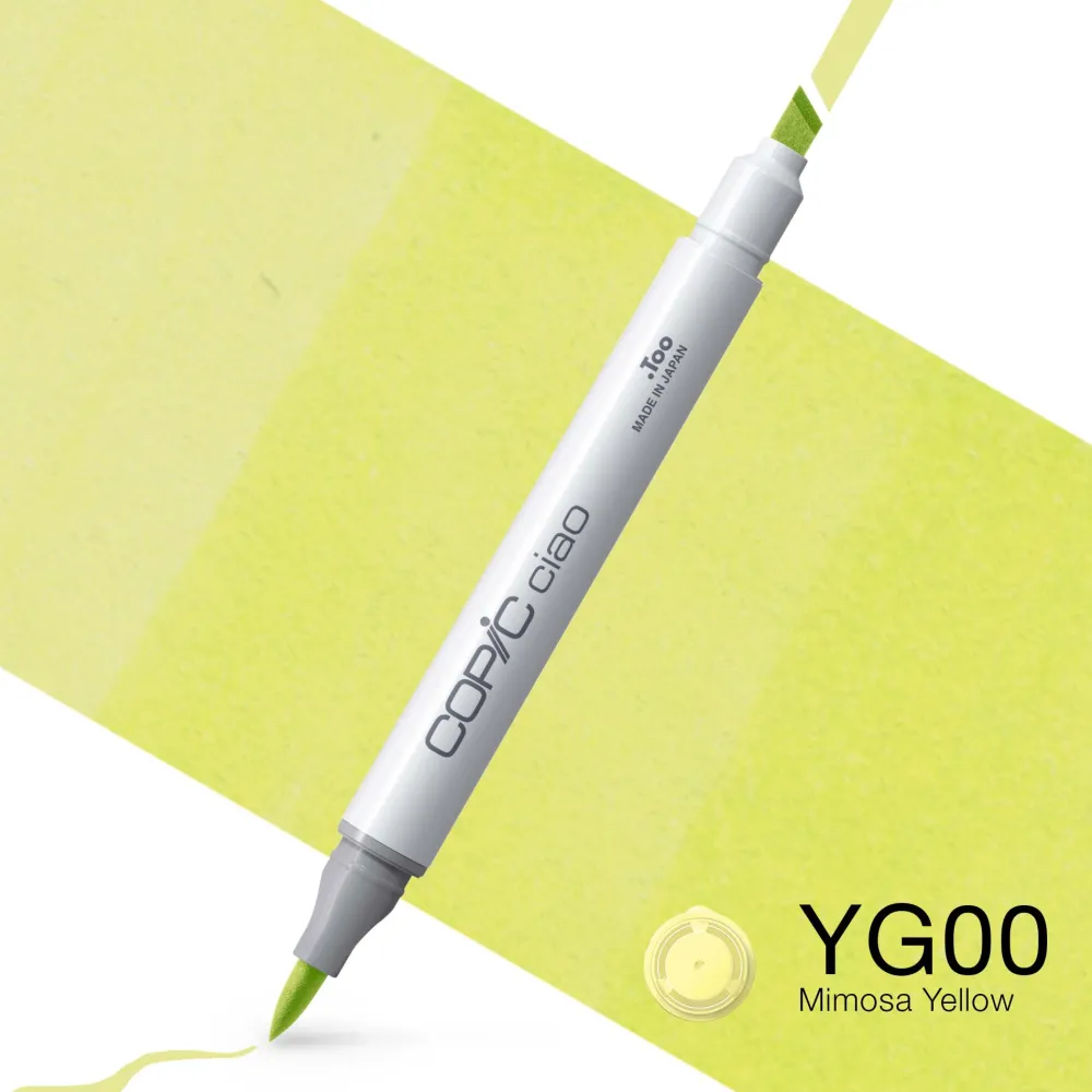 Copic Marker dwustronny Ciao - YG00 Mimosa Yellow
