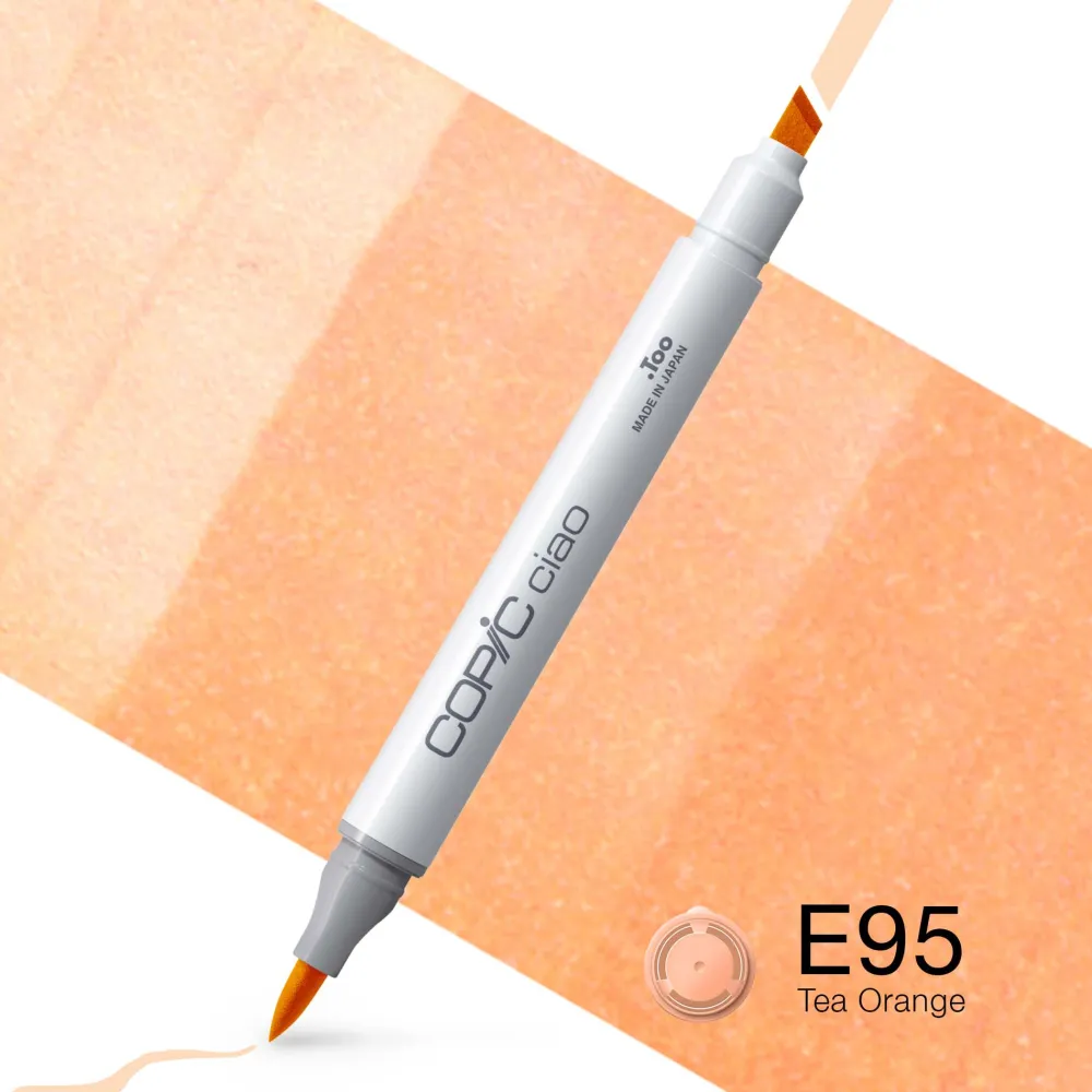 Copic Marker dwustronny Ciao - E95 Tea Orange