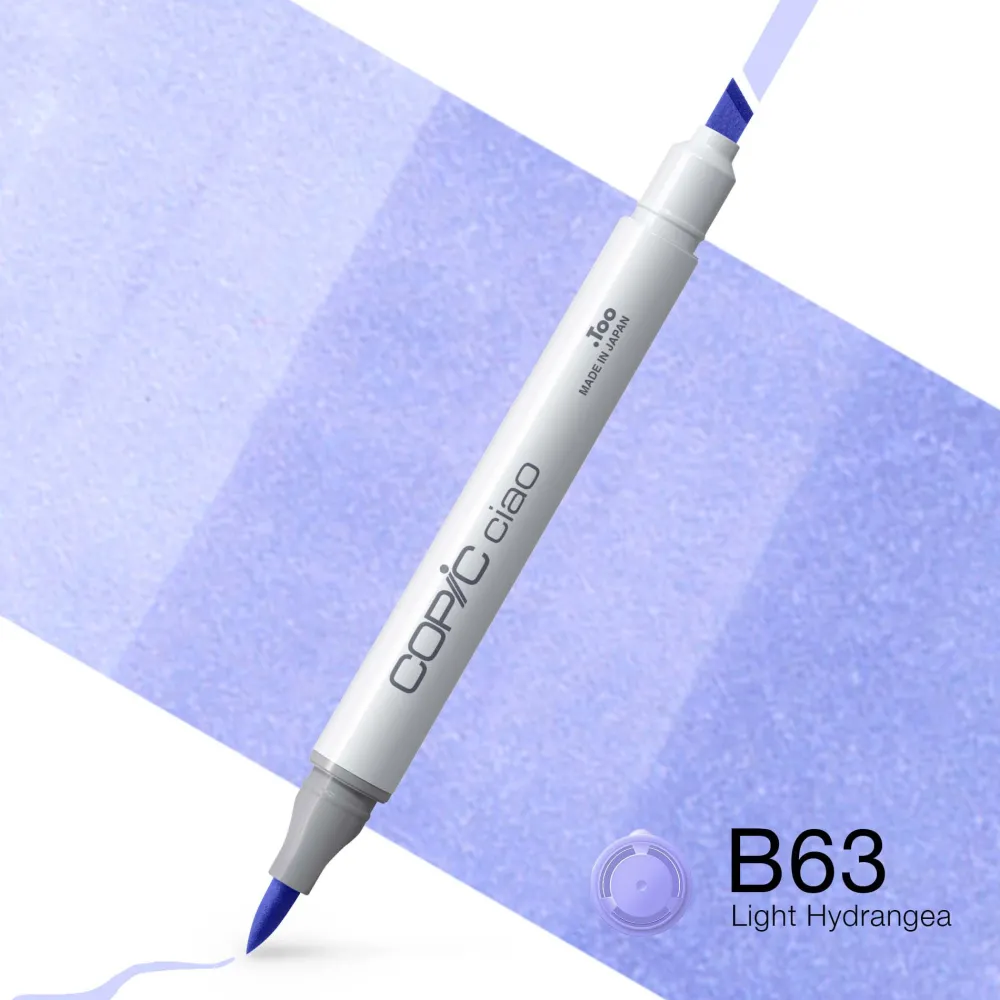 Copic Marker dwustronny Ciao - B63 Light Hydrangea