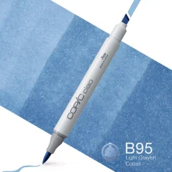 Copic Marker dwustronny Ciao - B95 Light Grayish Cobalt
