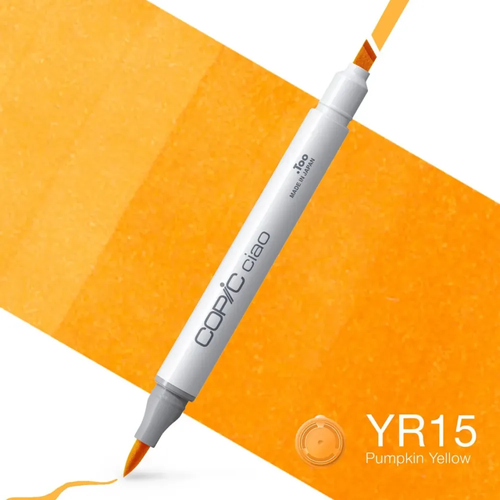 Copic Marker dwustronny Ciao - YR15 Pumpkin Yellow