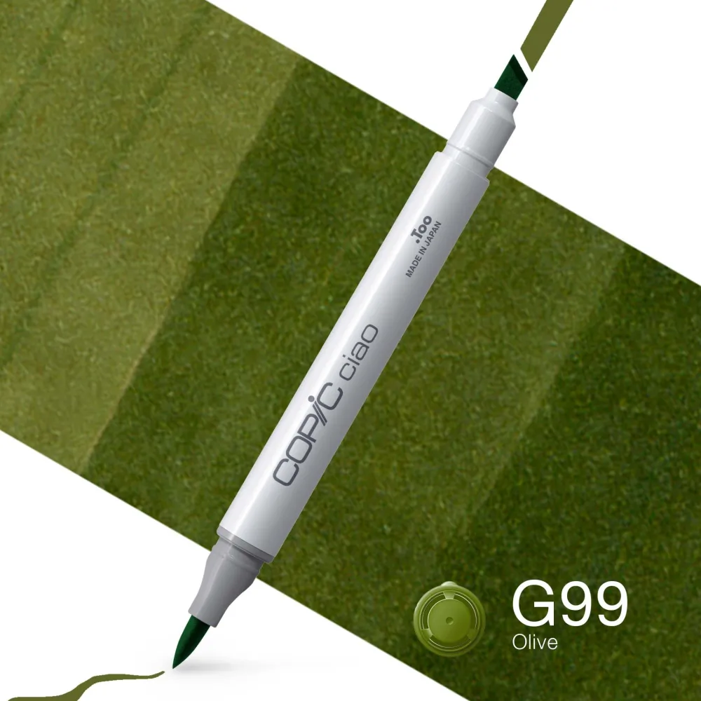Copic Marker dwustronny Ciao - G99 Olive